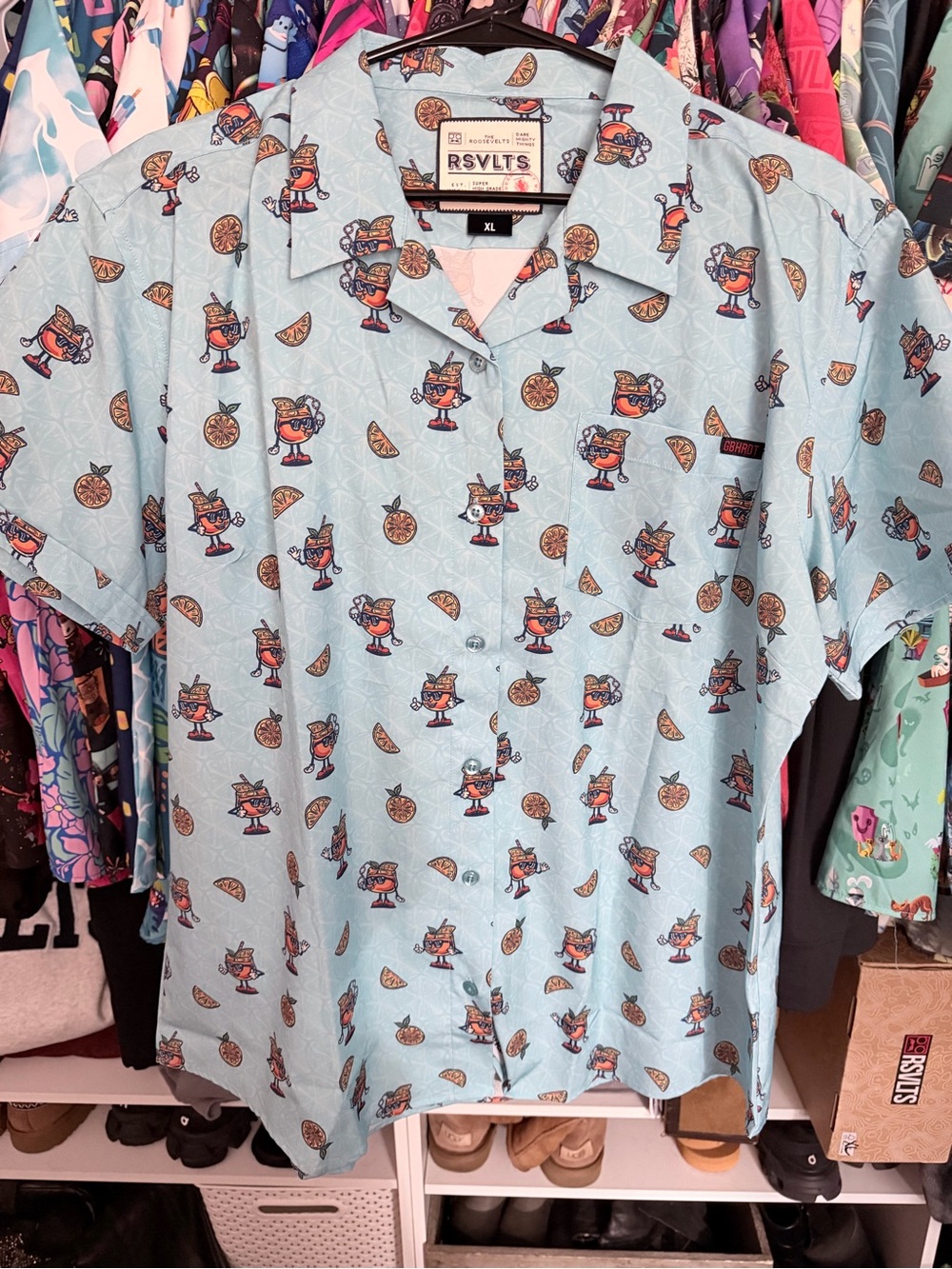 Woman’s XL RSVLTS Aperol Steve
